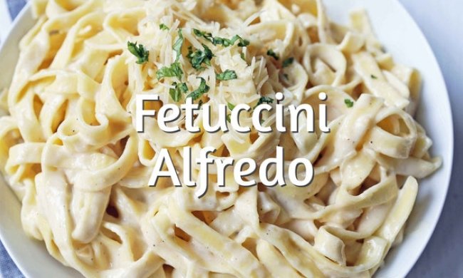 Fetuccini Alfredo